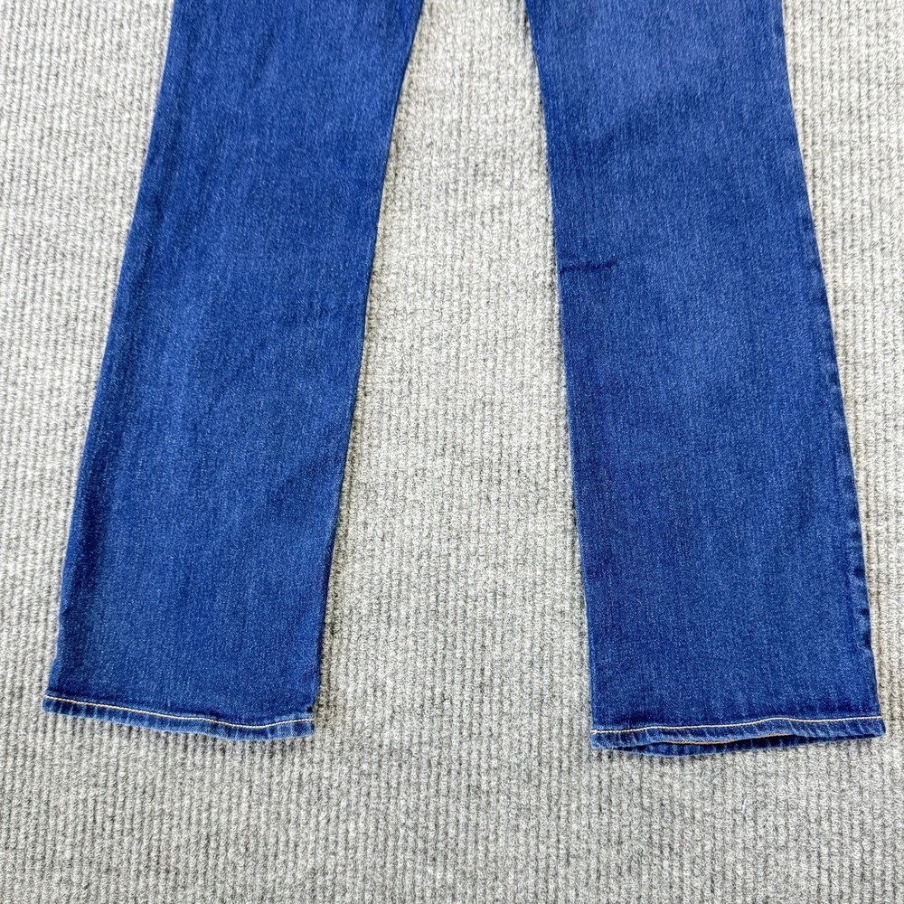 Old Navy Wow Bootcut Jeans Womens 10 Long Blue Medium Mid Rise Stretch Denim - Picture 7 of 12